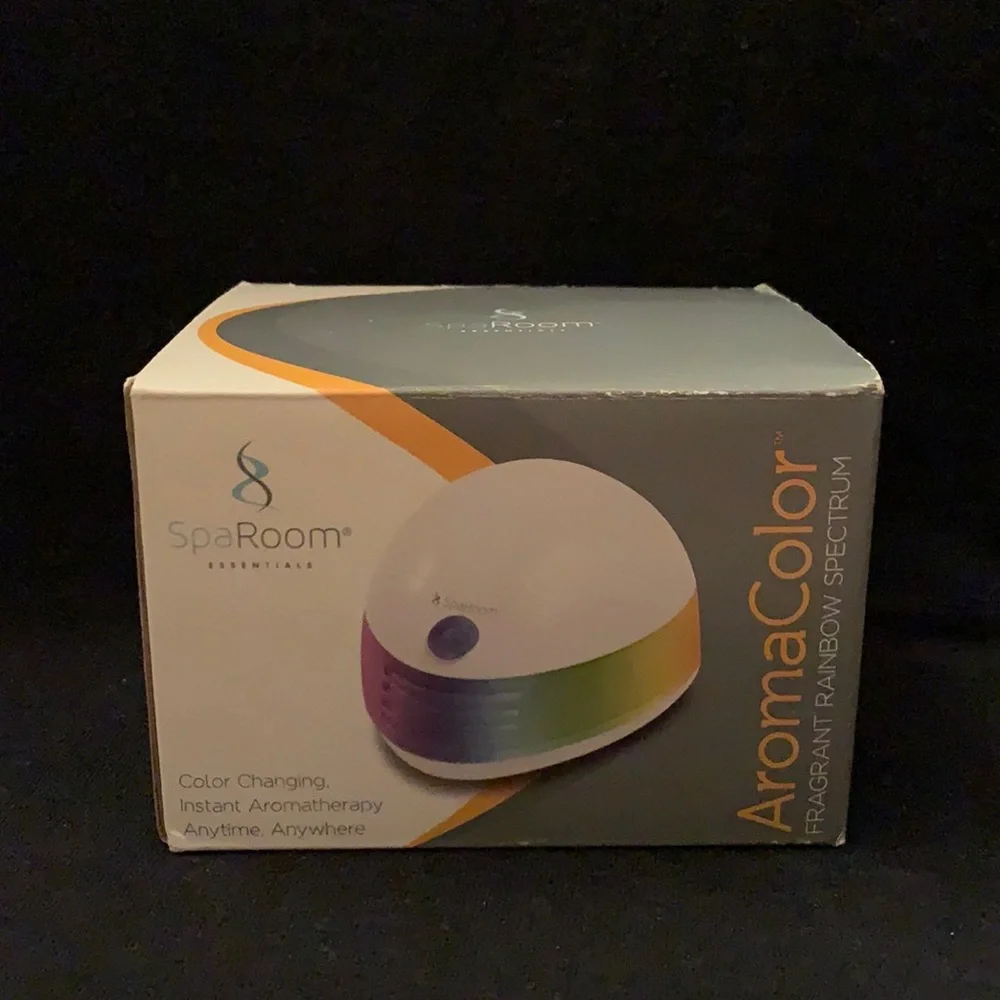 AromaColor aromatherapy rainbow essential oil diffuser machine new